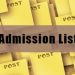 ADMISSION LIST FOR 2021/2022 (1ST, 2ND, 3RD, 3RD 2C SUPPLEMENTARY BATCH)