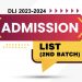 ADMISSION LIST FOR 2023/2024 (2ND BATCH)