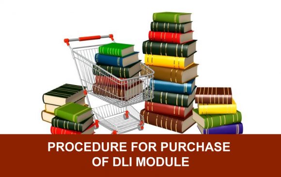 PROCEDURE FOR PURCHASE OF DLI MODULE