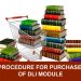 PROCEDURE FOR PURCHASE OF DLI MODULE