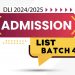 BATCH 4 – ADMISSION LIST FOR 2024/2025