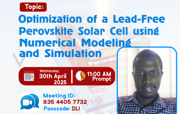 DLI MONTHLY SEMINAR – APRIL EDITION