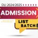 BATCH 5 – ADMISSION LIST FOR 2024/2025