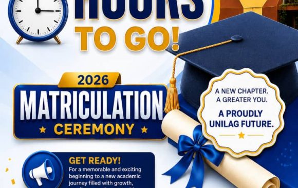 UNILAG DLI 2025/2026 ACADEMIC SESSION – MATRICULATION CEREMONY